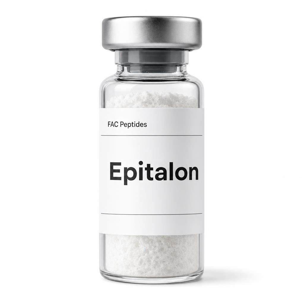 Epitalon research peptide vial