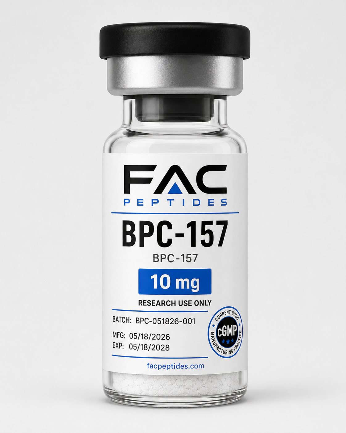 BPC-157 research peptide vial